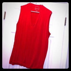 International Concepts Dark Orange Tank Size 2X